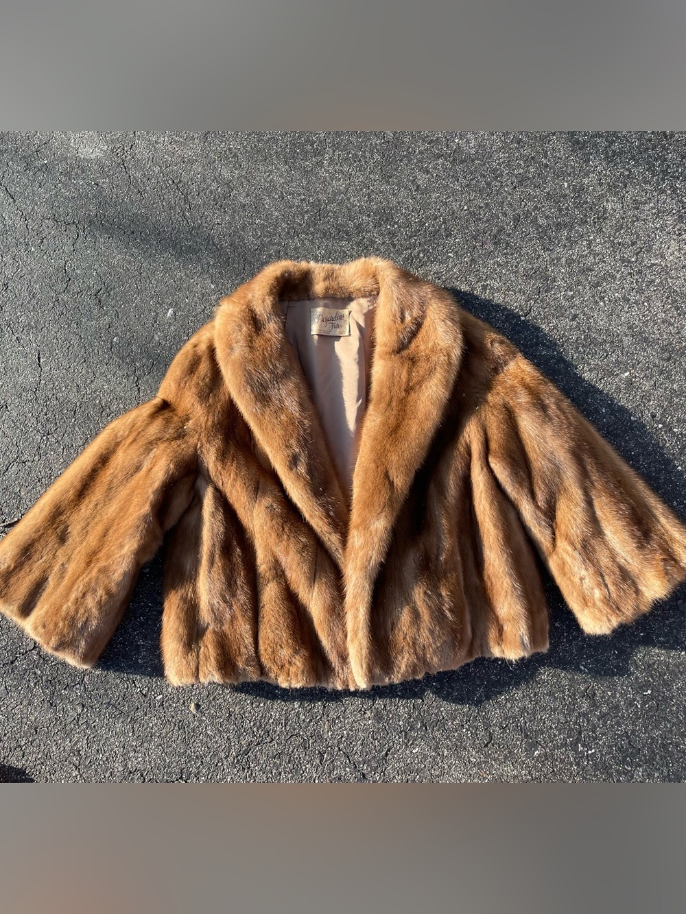 Vintage Mink Fur Coat